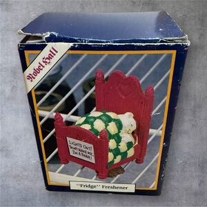 Vintage Nobel Hall "Fridge" Freshener